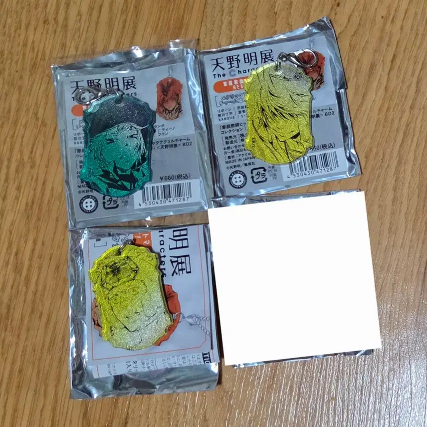 [BUNJANG] Reborn! Original Art Exhibition Charm Collection Bundle Set - Belphegor & Ryohei / (일괄) 가히리 원화전 챰 컬렉션 원가양도 벨 프랑 료헤이