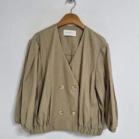 [BUNJANG] 22FW Lenibon Linen Double-Breasted Jacket / 22년 레니본 리넨자켓