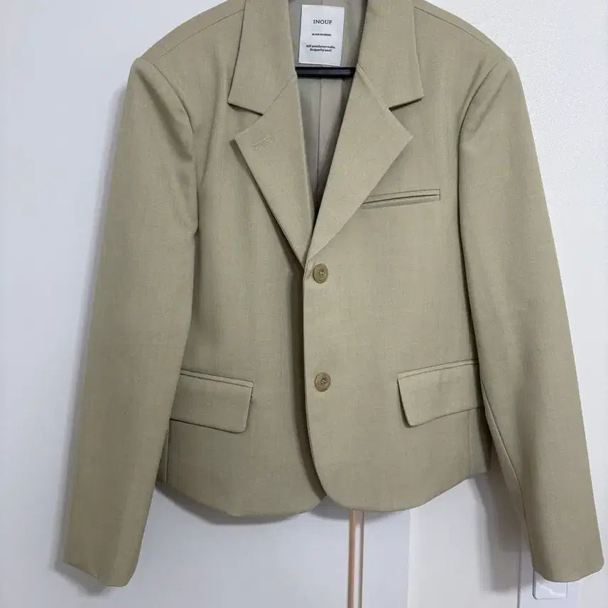 [BUNJANG] Enough Basil Summer Jacket Beige / 새상품 이너프 바질 여름 자켓