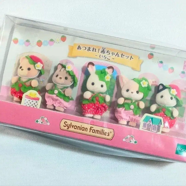 [BUNJANG] Sylvanian Families Gather 'Round Baby Strawberry Set / 2주 내 출고/실바니안) 모여라 아기 세트 딸기