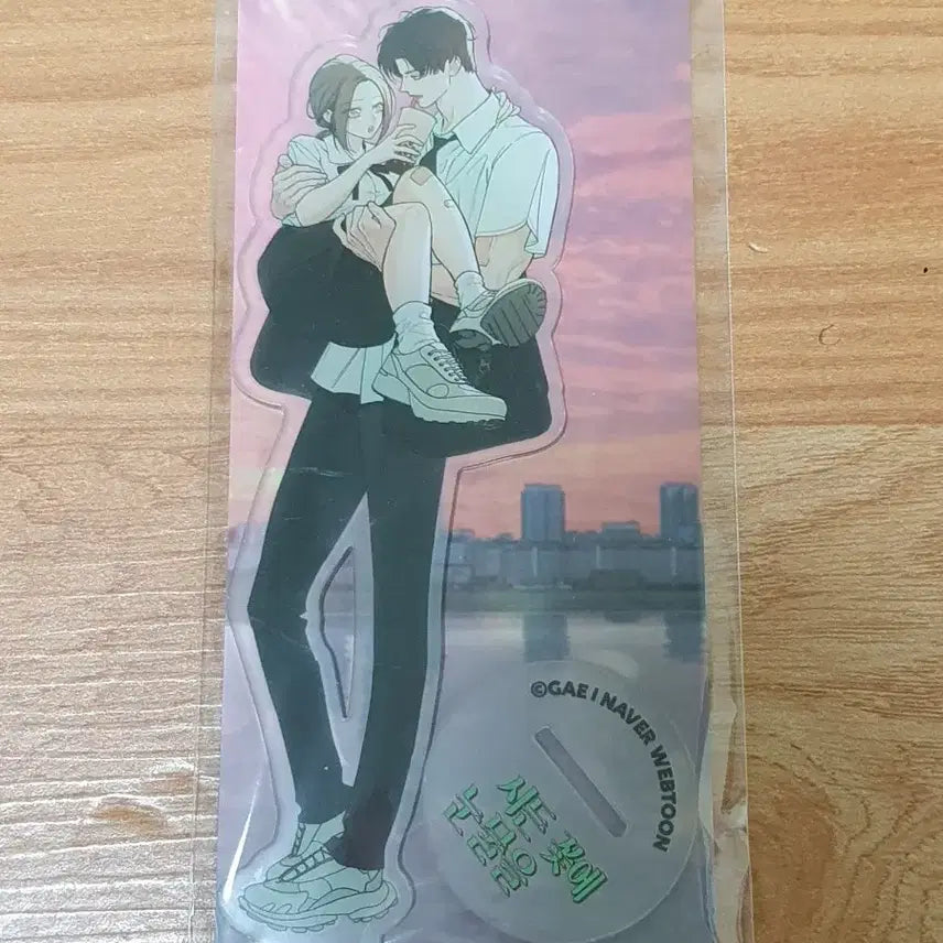 [BUNJANG] Siren's Lament Taekha & Haesu Full Body Acrylic Stand (Sealed) / 시든 꽃에 눈물을 전신 아크릴 스탠드 태하&해수 네이버 웹툰 굿즈 미개봉
