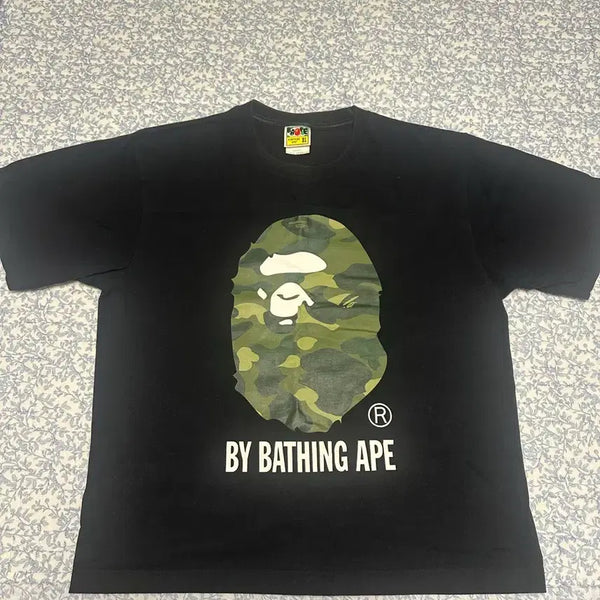 [BUNJANG] BAPE Black T-Shirt XL / 베이프 티셔츠 블랙 xl