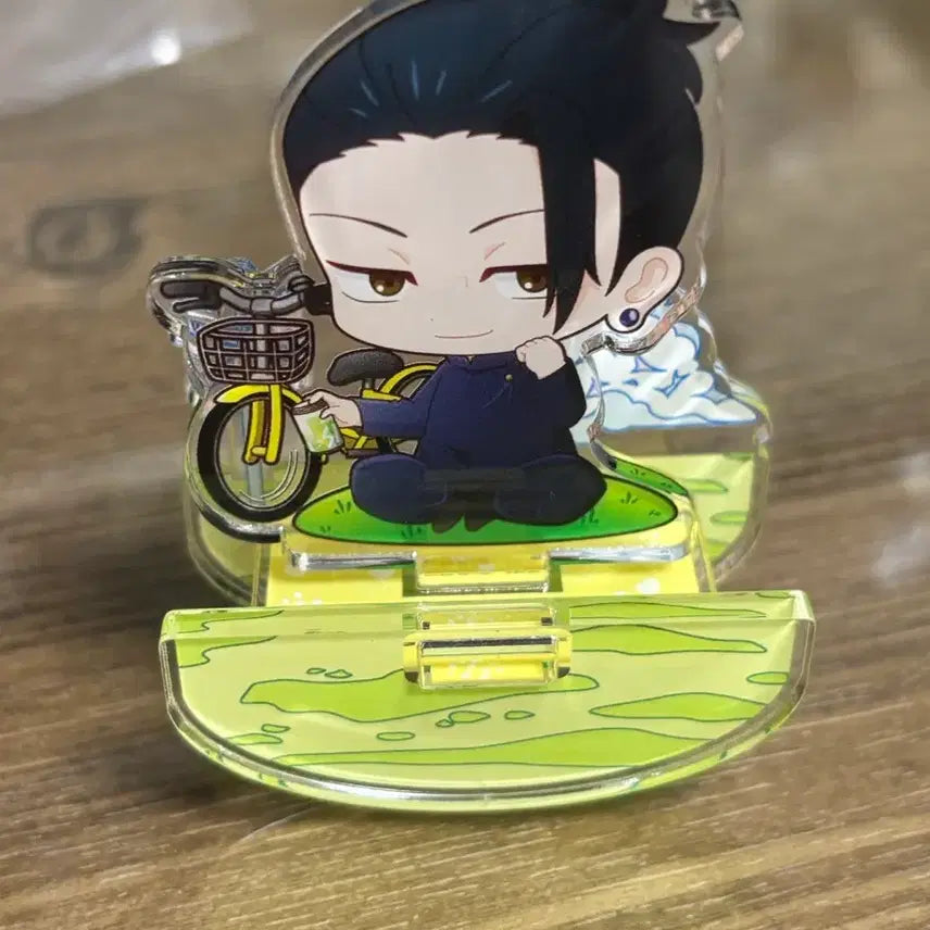 [BUNJANG] Jujutsu Kaisen Suguru Geto Kaiokugyoku Cycling Yurayura Acrylic Stand / 주술회전 회옥옥절 게토 스구루 사이클링 유라유라 아크릴