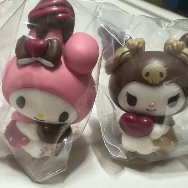 [BUNJANG] Sanrio Kuromi My Melody Dessert Gacha Figure / 산리오 쿠로미 마이멜로디 피규어 디저트 가챠
