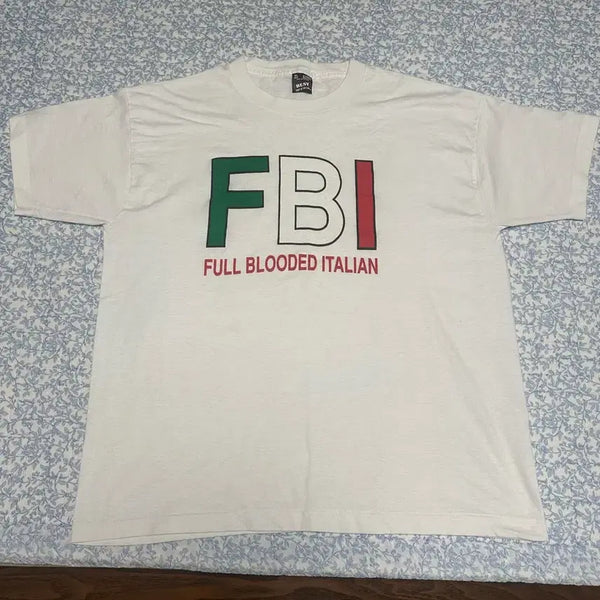 [BUNJANG] Parody FBI T-Shirt / 패러디 티셔츠 FBI