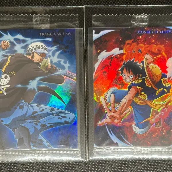[BUNJANG] One Piece Wafer Card Luffy & Law 2 Types Bundle Set / 원피스 웨하스 카드 루피 로우 2종 미개봉 일괄