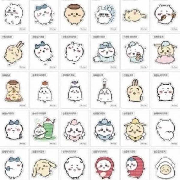 [BUNJANG] Mandu & Friends Sticker Set (Series 1) - Full Set / 먼작귀 띠부씰 1탄 풀셋트