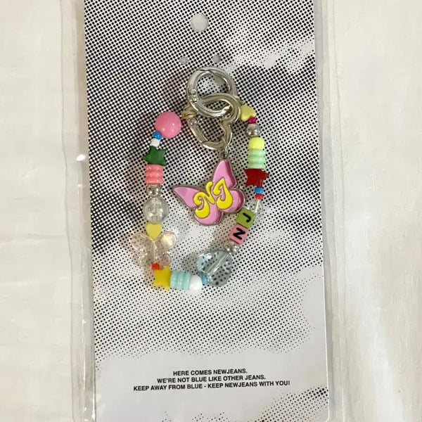 [BUNJANG] NewJeans Get Up Beads Multi Keyring / 뉴진스 겟 업 비즈 멀티 키링 판매