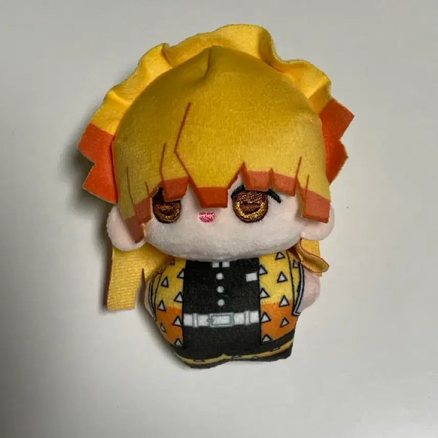 [BUNJANG] Demon Slayer Zenitsu Plush Keychain / 귀멸의 칼날 젠이츠 인형 누이 키링
