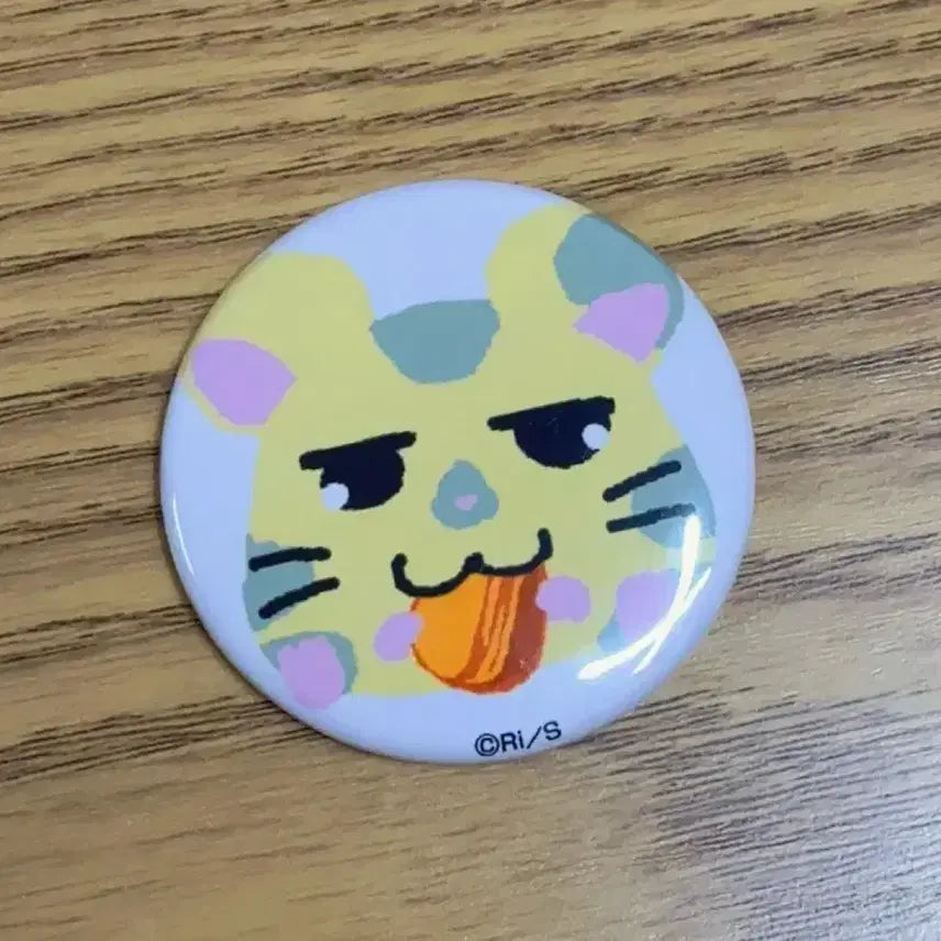 [BUNJANG] Hamtaro Yammi Badge (Vintage) / 고전 빈티지 방가방가 햄토리 얌얌이 뱃지