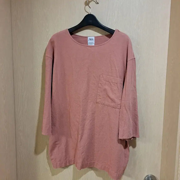 [BUNJANG] Zara Pink Shirt XL / 자라 셔츠 핑크색사이즈XL