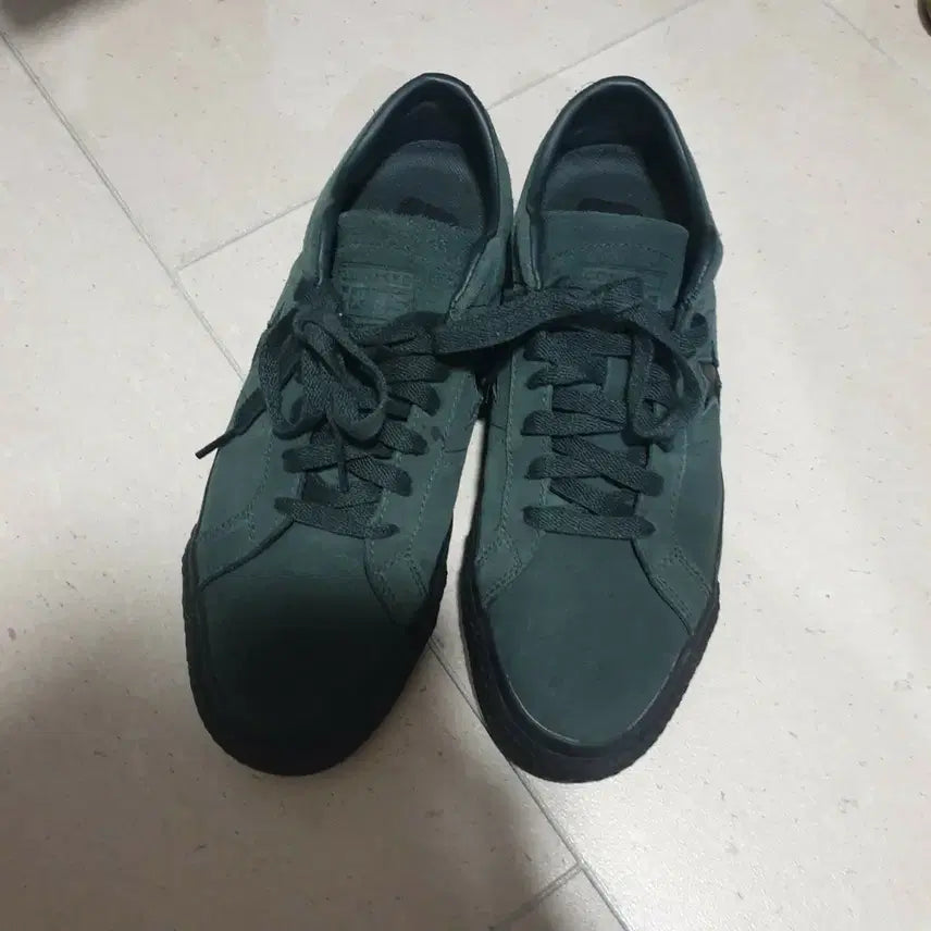 [BUNJANG] Converse One Star Suede Green Sneakers / 컨버스 원스타 스웨이드 그린