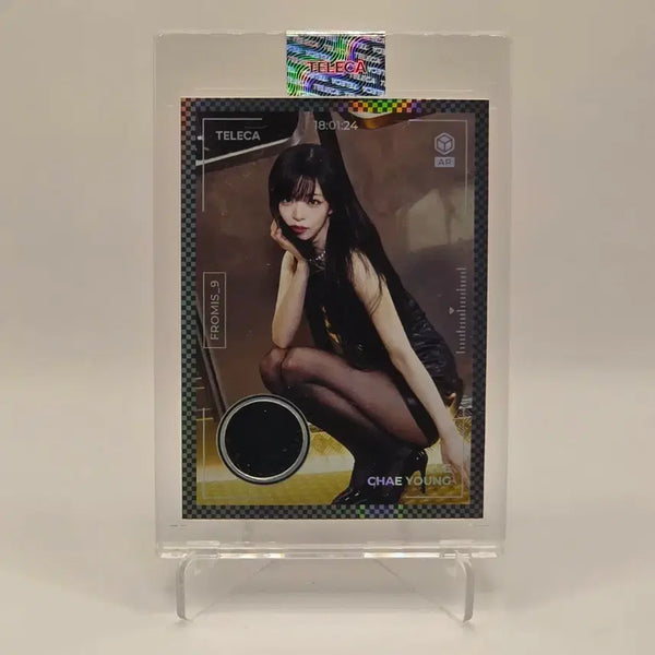[BUNJANG] fromis_9 Lee Chaeyoung Worn Hoodie Relic Card / 테레카 프로미스나인 이채영 실착 후디 렐릭 카드