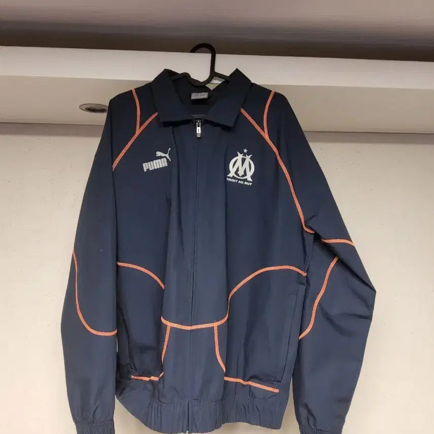 [BUNJANG] Olympique de Marseille 24-25 Training Coach Jacket (Puma) / 24-25 올림피크 마르세유 트레이닝 코치 자켓