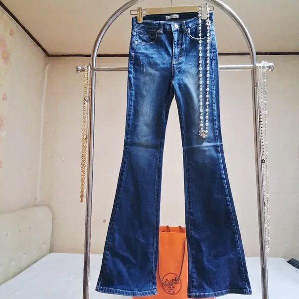 [BUNJANG] Ccluvyung Washed Denim Jeans / 워싱 데님 끌루영 브랜드. 새것 날씬하신분