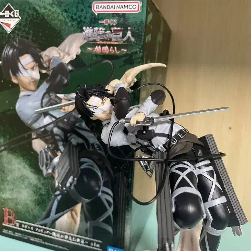 [BUNJANG] Attack on Titan The Final Season Ichiban Kuji Levi Figure B Prize / 진격의 거인 제일복권 땅울림 리바이B상