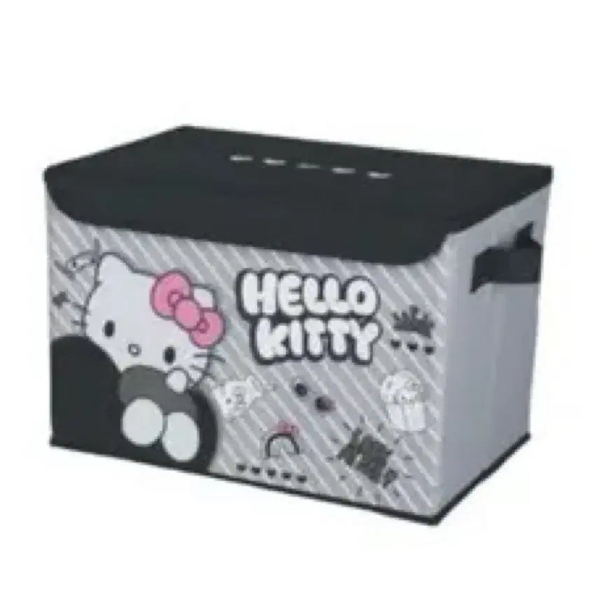 [BUNJANG] Hello Kitty Foldable Storage Box Organizer / 헬로키티 수납함 접이식 정리함