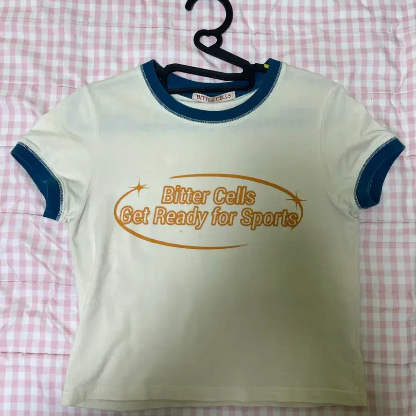 [BUNJANG] Bitter Cells Ringer T-Shirt / 비터셀스 반팔티 링거티