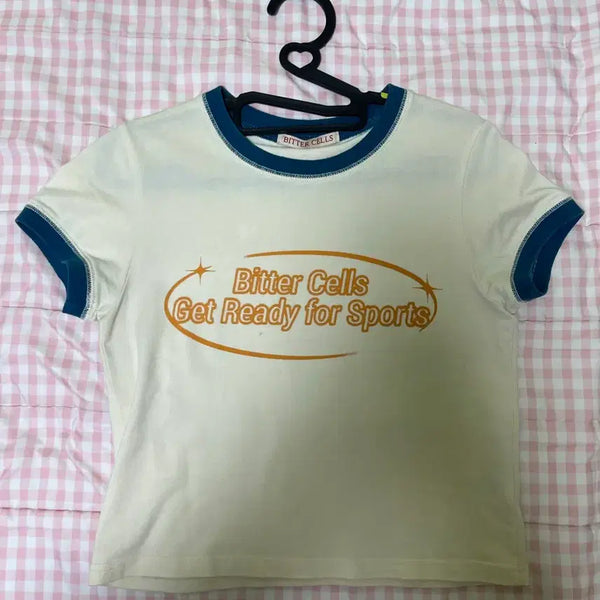[BUNJANG] Bitter Cells Ringer T-Shirt / 비터셀스 반팔티 링거티