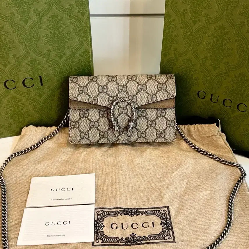 [BUNJANG] Gucci Dionysus Chain Bag Shoulder Bag / [급처/구성품포함] 구찌 디오니소스 체인백 크로스백 숄더백