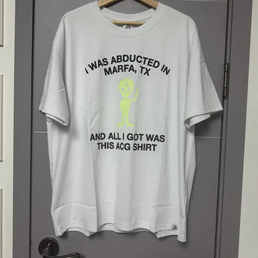 [BUNJANG] Nike ACG Dri-FIT Alien Graphic T-Shirt 2XL / 나이키 acg 드라이핏 외계인 반팔티 2xl 새상품