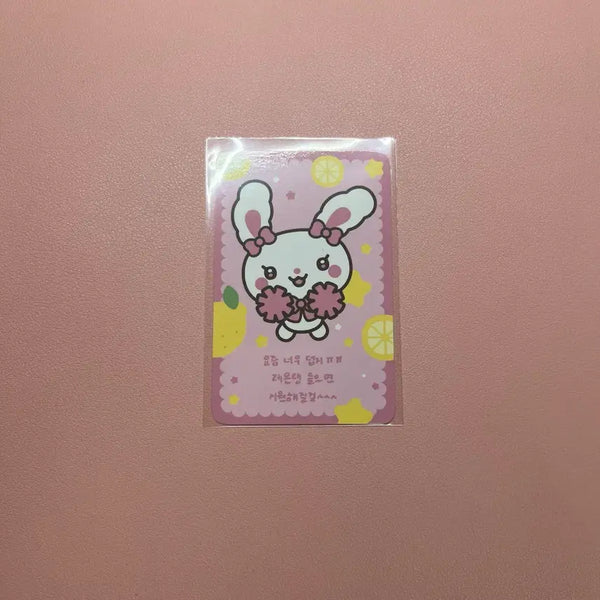 [BUNJANG] Hats de Hats LemonTang Lucky Draw YUHA Toramui Photocard / 하츠투하츠 레몬탱 팝업 럭키카드 유하 토라뮈 포카