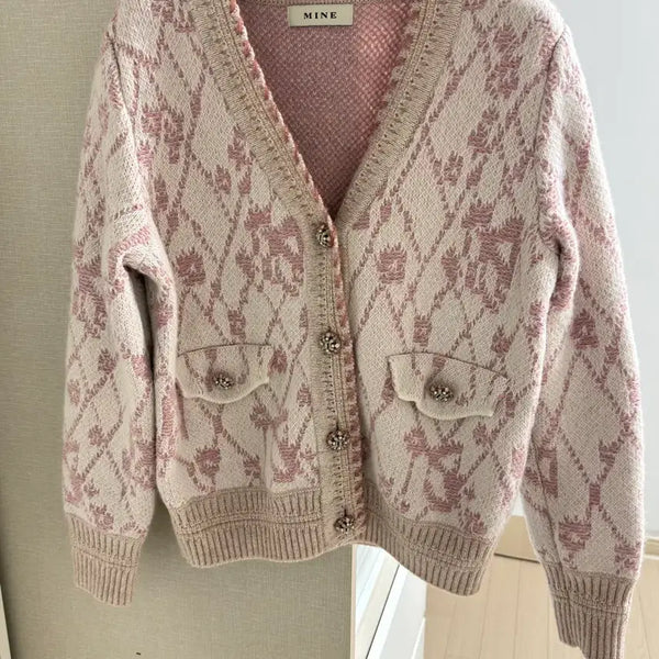 [BUNJANG] Mine Cashmere Cardigan / 마인 캐시미어 가디건 한섬