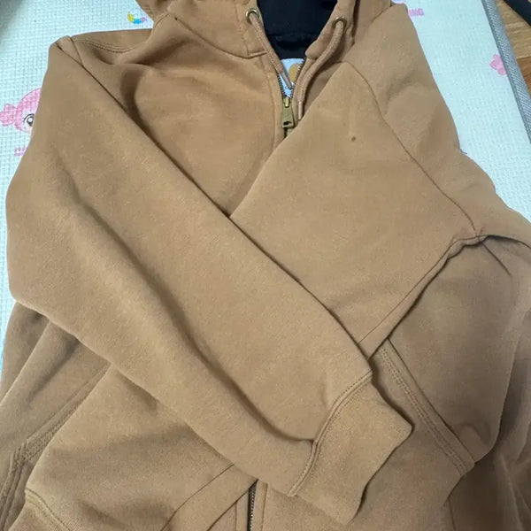 [BUNJANG] Carhartt Rain Defender Hoodie Beige M / 칼하트 레인디펜더 후드집업 m베이지