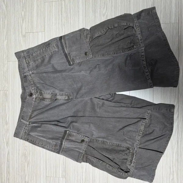 [BUNJANG] 32 BELIER Road Trip Cargo Bermuda Dyed Brown Pants / 32 벨리에 로드 트립 카고 버뮤다 팬츠 다이드 브라운