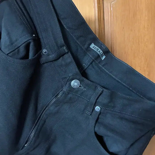 [BUNJANG] Auralee Hard Twist Wide Denim Black Size 32 / 오라리 와이드 하드트위스트 블랙 32사이즈