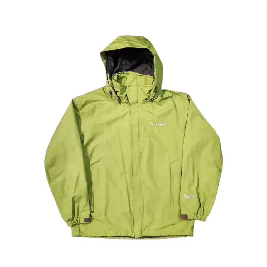 [BUNJANG] Columbia Gore-Tex Windbreaker Jacket Lime / 컬럼비아 고어텍스 바람막이 자켓 라임색