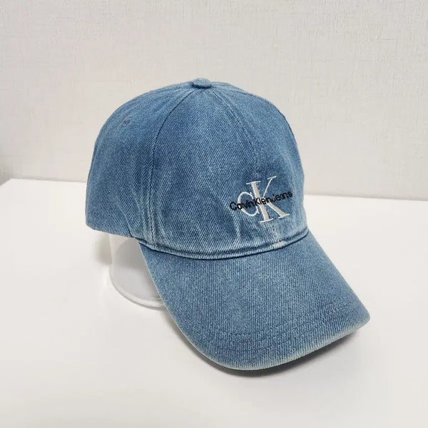 [BUNJANG] Calvin Klein Denim Baseball Cap / CK 청볼캡남여공용