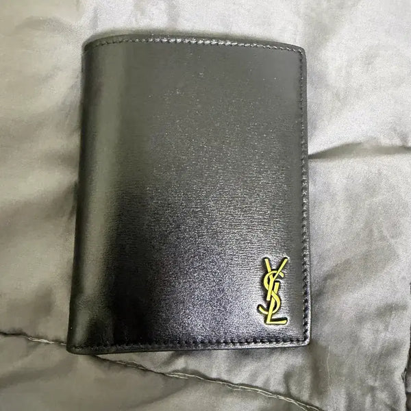 [BUNJANG] Saint Laurent Black Bifold Wallet / 생로랑 블랙 반지갑