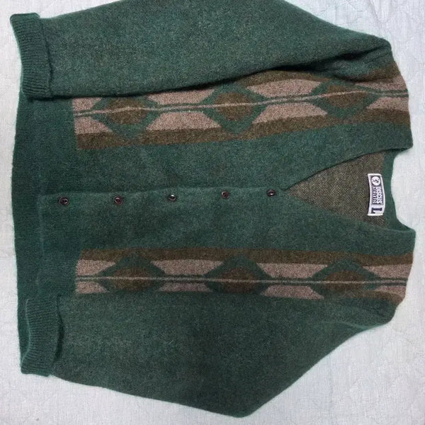 [BUNJANG] Discus Athletic x GonzoTV Mohair Cardigan / [L]디스커스 애슬레틱 x 곤조TV 모헤어 가디건