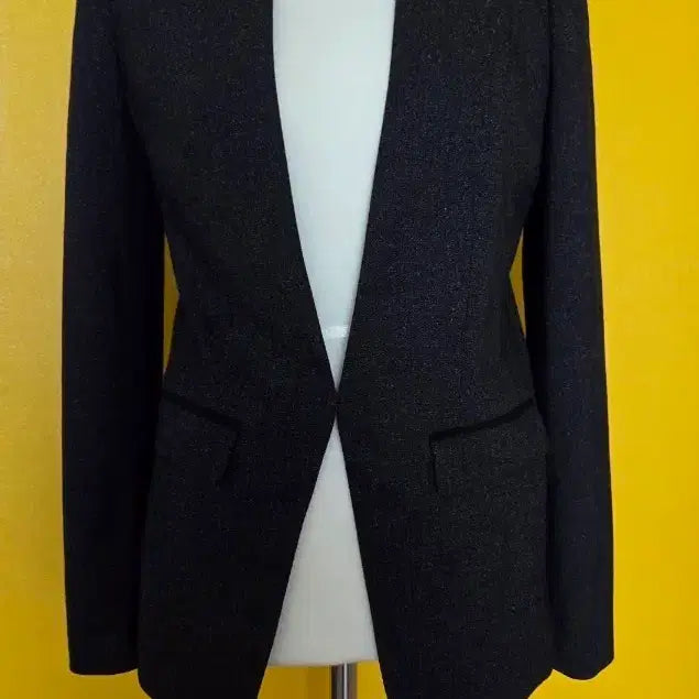 [BUNJANG] DKNY Notched Lapel Slim Jacket Size 2 / DKNY 노카라 슬림 자켓 2사이즈