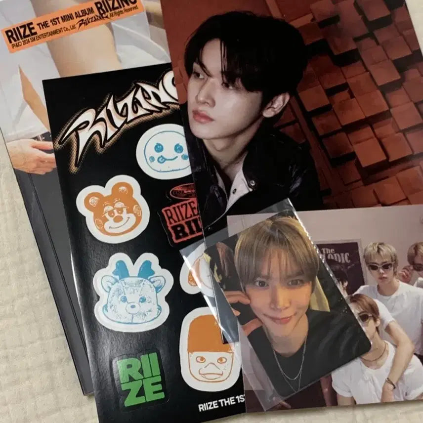 [BUNJANG] RIIZE 'Boom Boom Bass' Unsealed Album with Photocards (Eunseok, Sungchan) / 라이즈 붐붐베 단순개봉 앨범/포카 포함(은석, 성찬)