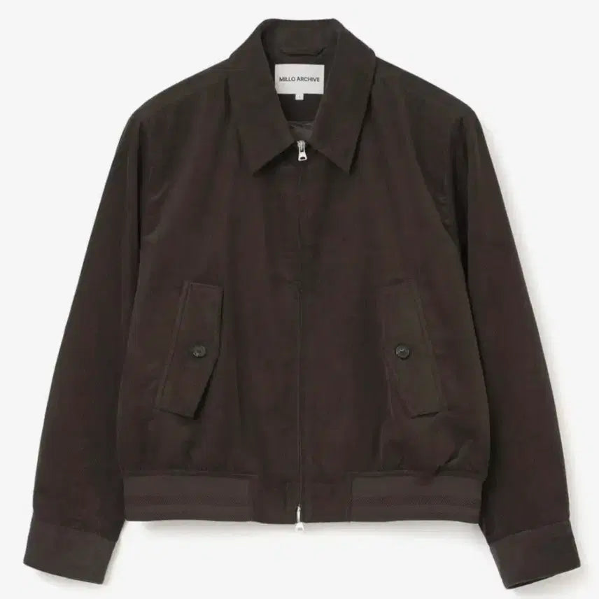 [BUNJANG] Milo Archive Perne Corduroy Blouson Deep Brown / [새상품]밀로아카이브 퍼넷 코듀로이 블루종 딥 브라운