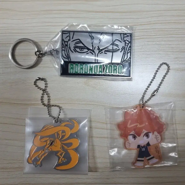 [BUNJANG] Kuji Ichiban Kuji Keychains (One Piece, Naruto, Haikyuu) / 쿠지 하위상 키링(원피스, 나루토, 하이큐)