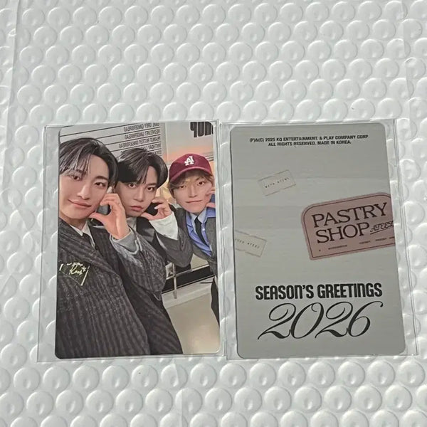 [BUNJANG] ATEEZ 2026 Season's Greetings Aladdin Photocard / 에이티즈 2026 시즌그리팅 알라딘 포토카드