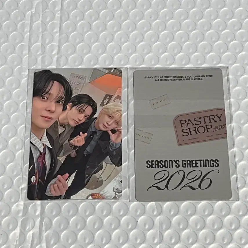 [BUNJANG] ATEEZ 2026 Season's Greetings Aladdin Photocard / 에이티즈 2026 시즌그리팅 알라딘 포토카드