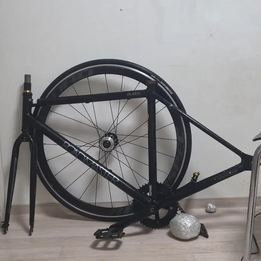 [BUNJANG] Roadmaster Road Bicycle Frameset - Black / 로드마스터 로드 자전거 프레임셋 블랙