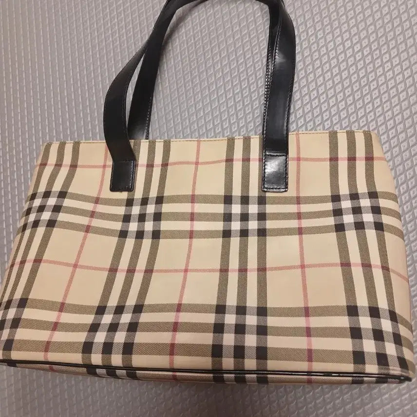 [BUNJANG] Burberry Check Tote Bag / 버버리 체크 토트백
