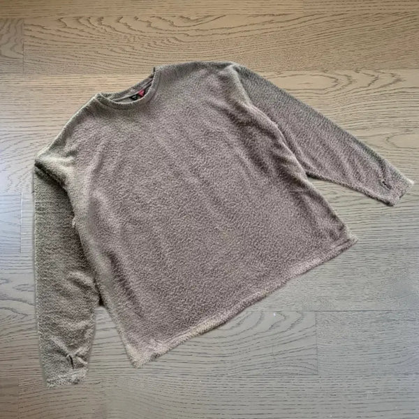 [BUNJANG] gnuhr Shag Sweater Long Sleeve T-Shirt / 누어 gnuhr 그노르 샤그 스웨터 긴팔 티셔츠