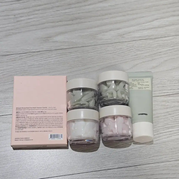 [BUNJANG] Whipped Vegan Pack Cleanser + Pack Scrub Set (Sealed) / (미개봉) 휩드 비건 팩클렌저 + 팩스크럽