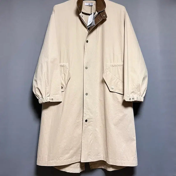 [BUNJANG] ZISbuy Fish Tail Fishtail Field Jacket Beige (Unused) / ZISbuy 피쉬테일 야상 점퍼 베이지 (미사용)