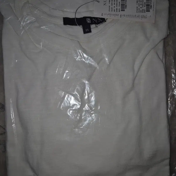 [BUNJANG] NIX Ivory Short-Sleeve T-Shirt Size 95 / NIX 아이보리 반팔 티셔츠 95