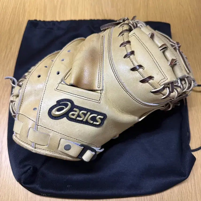 [BUNJANG] Asics GoldStage Catcher's Mitt / 아식스 골드스테이지 포수미트