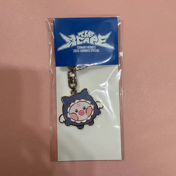 [BUNJANG] XDINARY HEROES XH Summer Concert MD Metal Keyring Gaon Jiduk / 엑스디너리히어로즈 엑디즈 썸머콘 엠디 메탈키링 가온 지덕