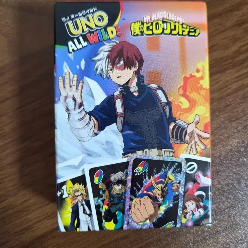 [BUNJANG] My Hero Academia McDonald's Happy Meal Todoroki Uno Card / 나의히어로아카데미아 맥도날드 해피밀 나히아 우노카드