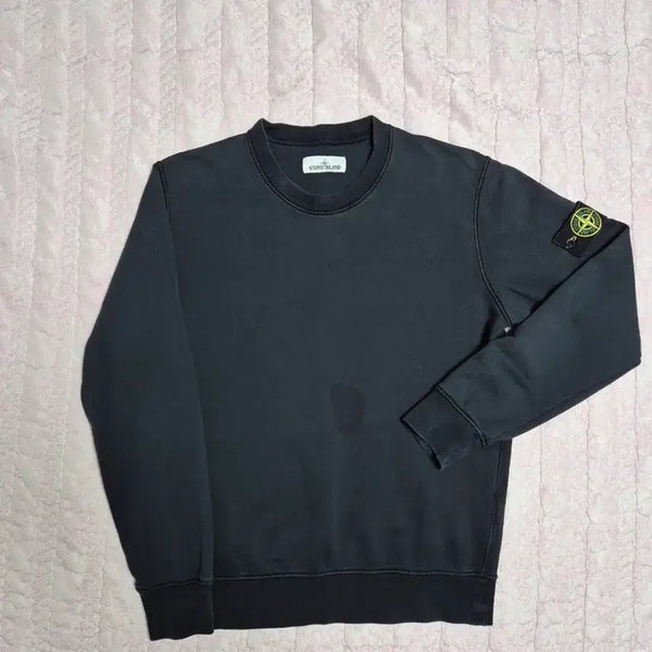 [BUNJANG] Stone Island Sweatshirt Black L (100) / 매장판 스톤아일랜드 맨투맨 100-L 블랙